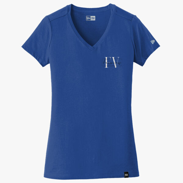 Ladies Heritage Blend V Neck Tee Thumbnail